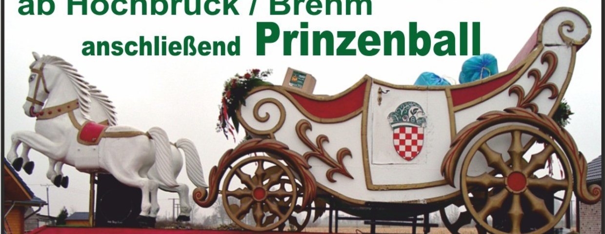 Rosenmotagszug mit anschließendem Prinzenball